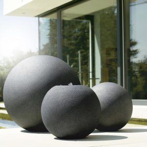 Đài phun nước Composite Esteras Meco - Black Stone