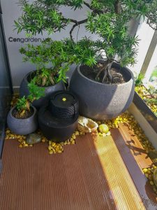 Đài phun nước ban công