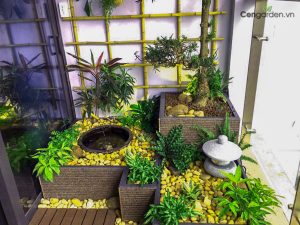 Trang trí ban công ấn tượng