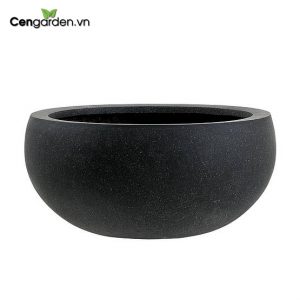 Chậu Composite Roermond black