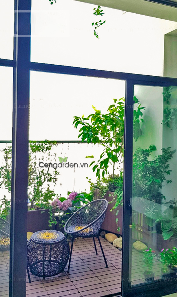 Thiết kế ban công phong cách