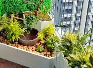 Trang trí ban công