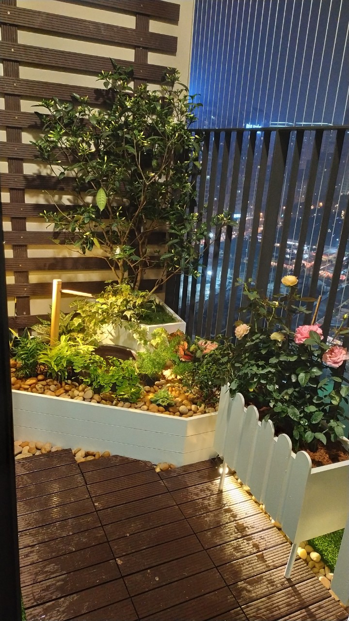 Ban công D'Capital Trần Duy Hưng