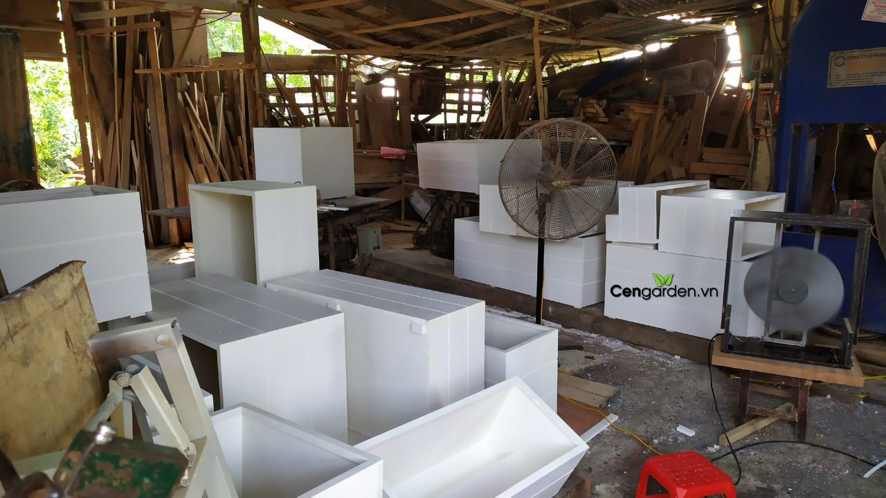 Xưởng sản xuất chậu cây Vinapot