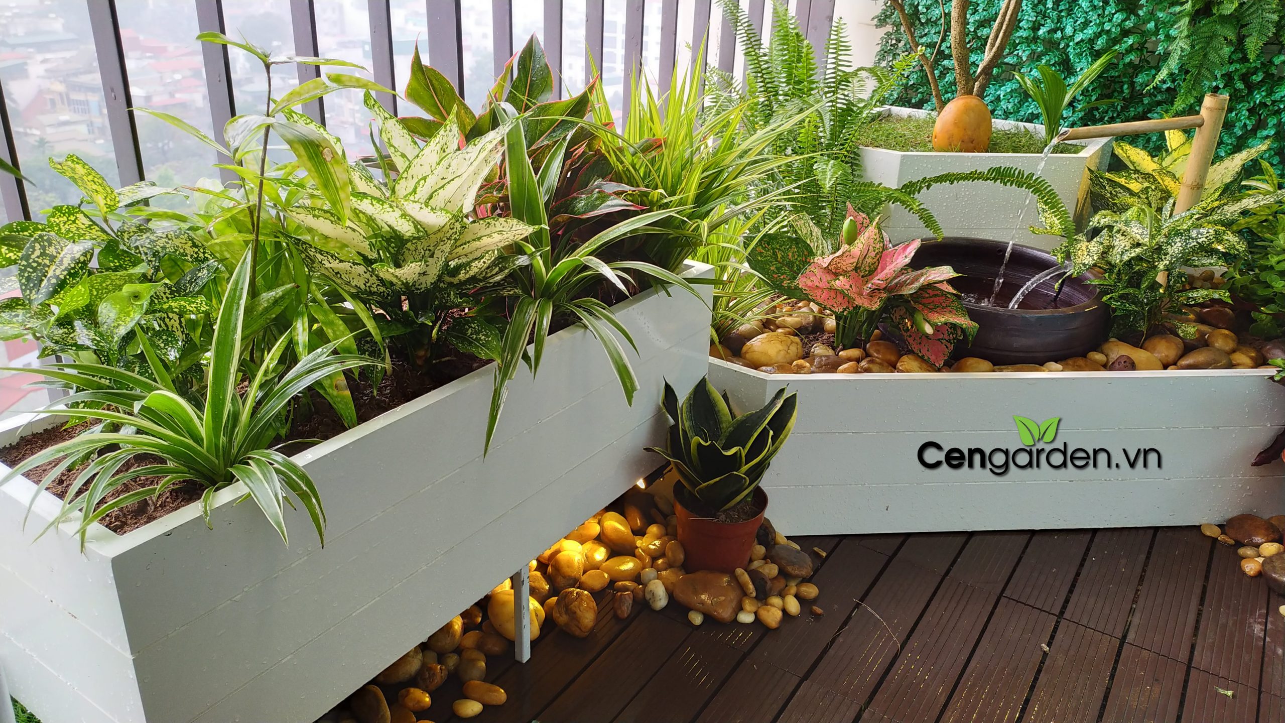 Ban công Mandarin Garden Tân Mai