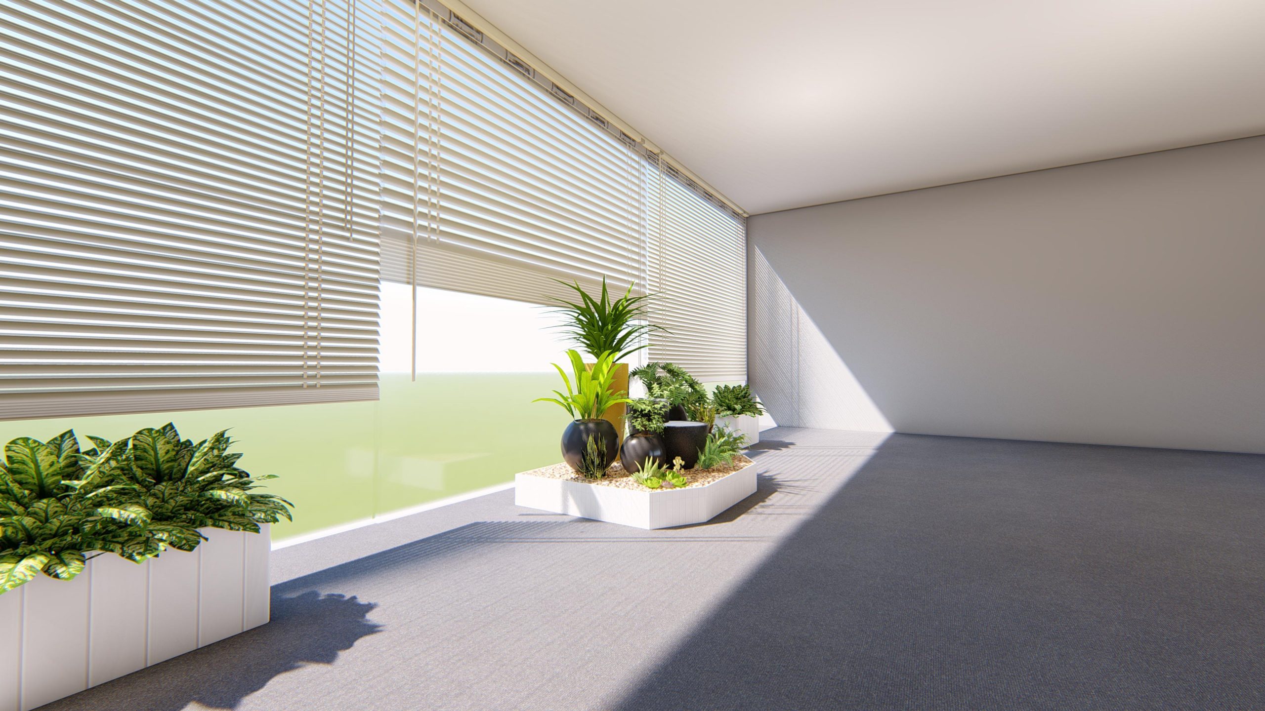 Thiết kế ban công 3d