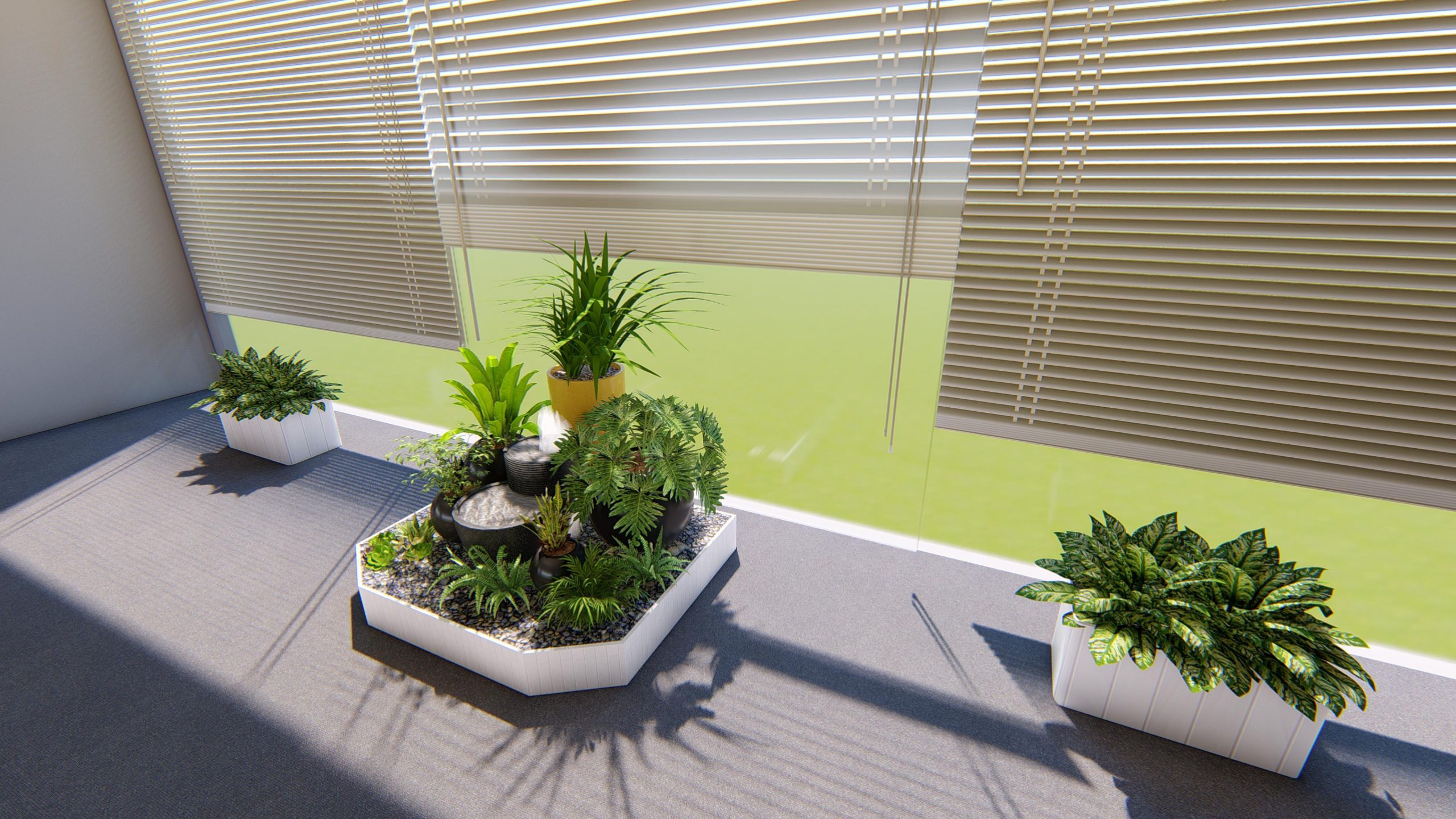 Thiết kế ban công 3d