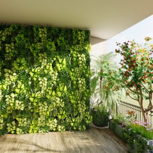 Ảnh thiết kế 3D ban công 86 Duy Tân