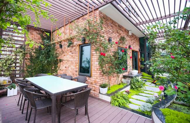 Thiết kế sân thượng, vườn trên mái