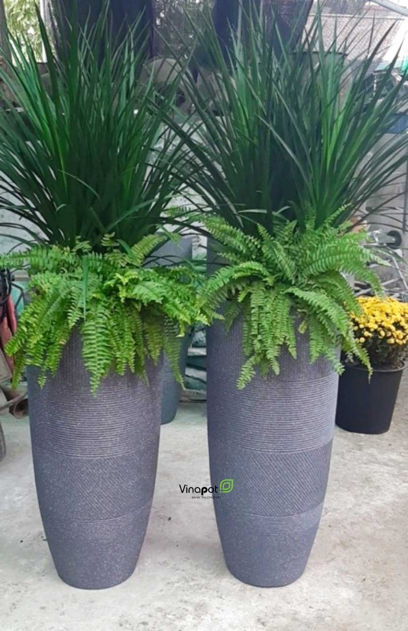 Chậu Composite Cao cấp Premier Moonstone ROS