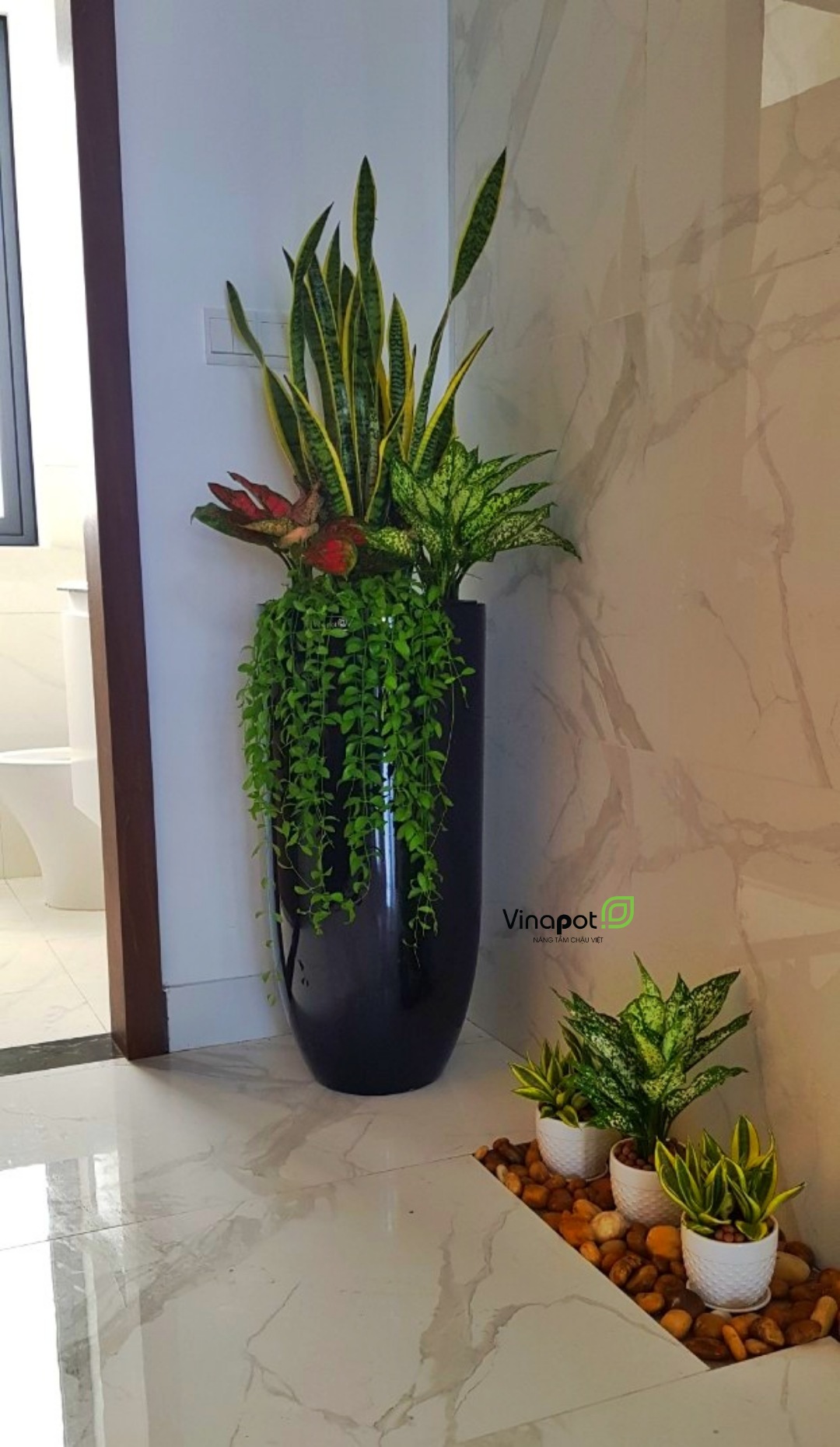 Chậu Composite Cao cấp Premier Emerald ROS