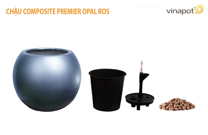 Chậu Opal được tích hợp hệ thống tự tưới