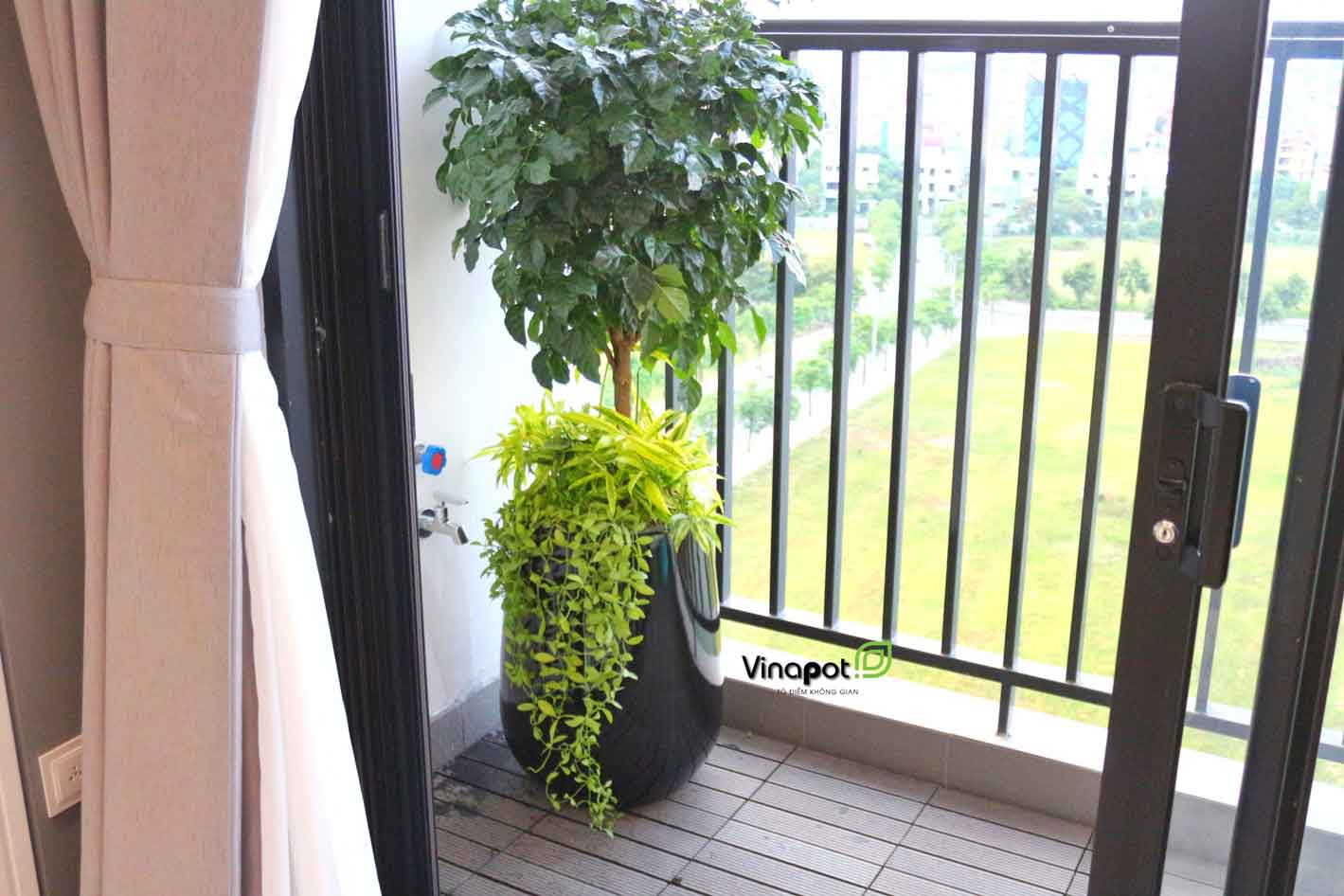 Chậu Composite Cao cấp Premier Ruby ROS