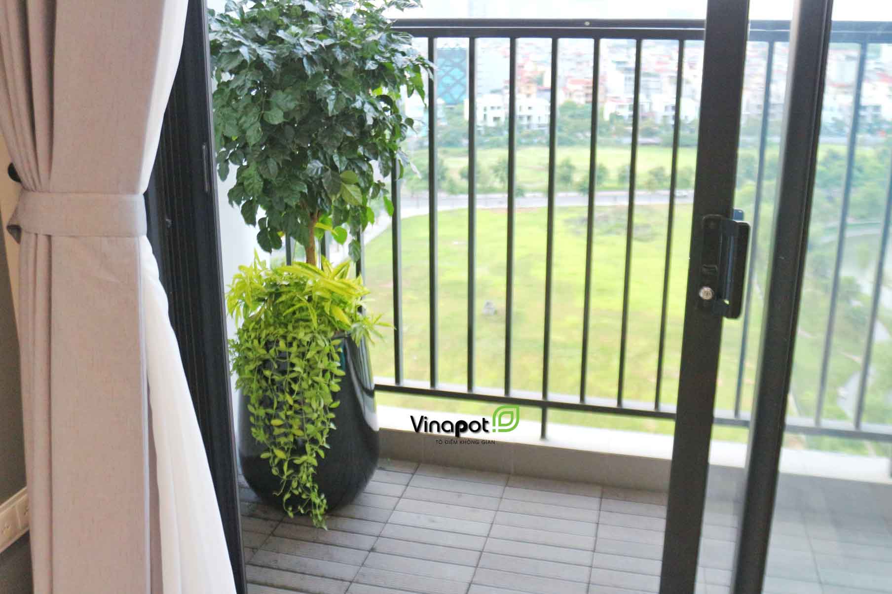 Chậu Composite Cao cấp Premier Ruby ROS