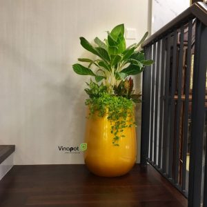 Chậu Composite Cao cấp Premier Ruby ROS