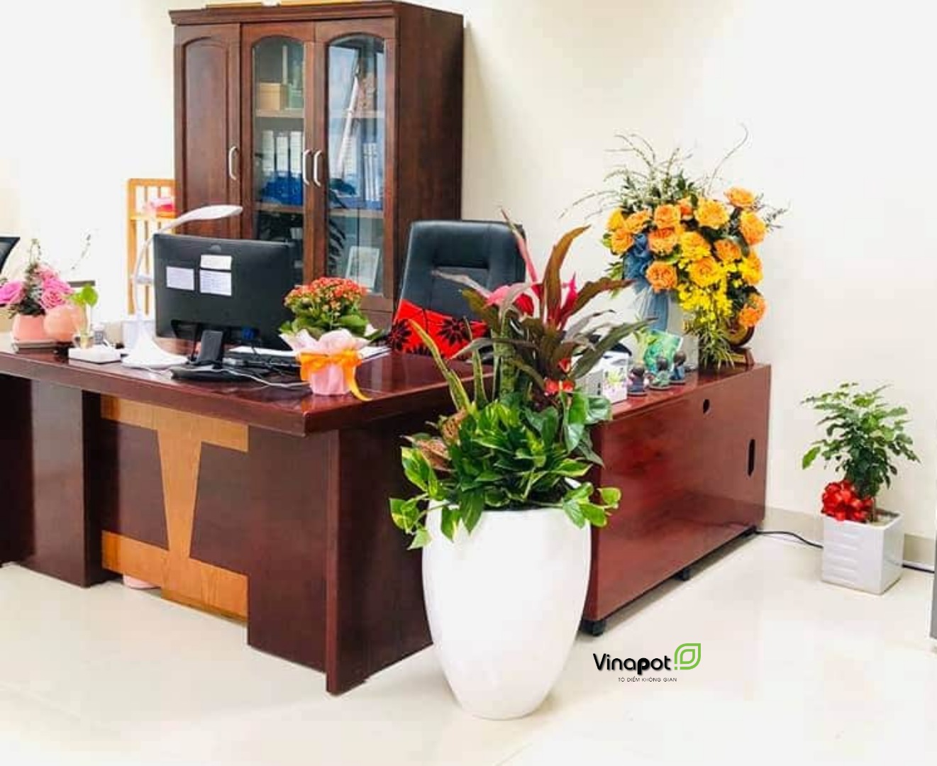 Chậu Composite Cao cấp Premier Lazuli ROS