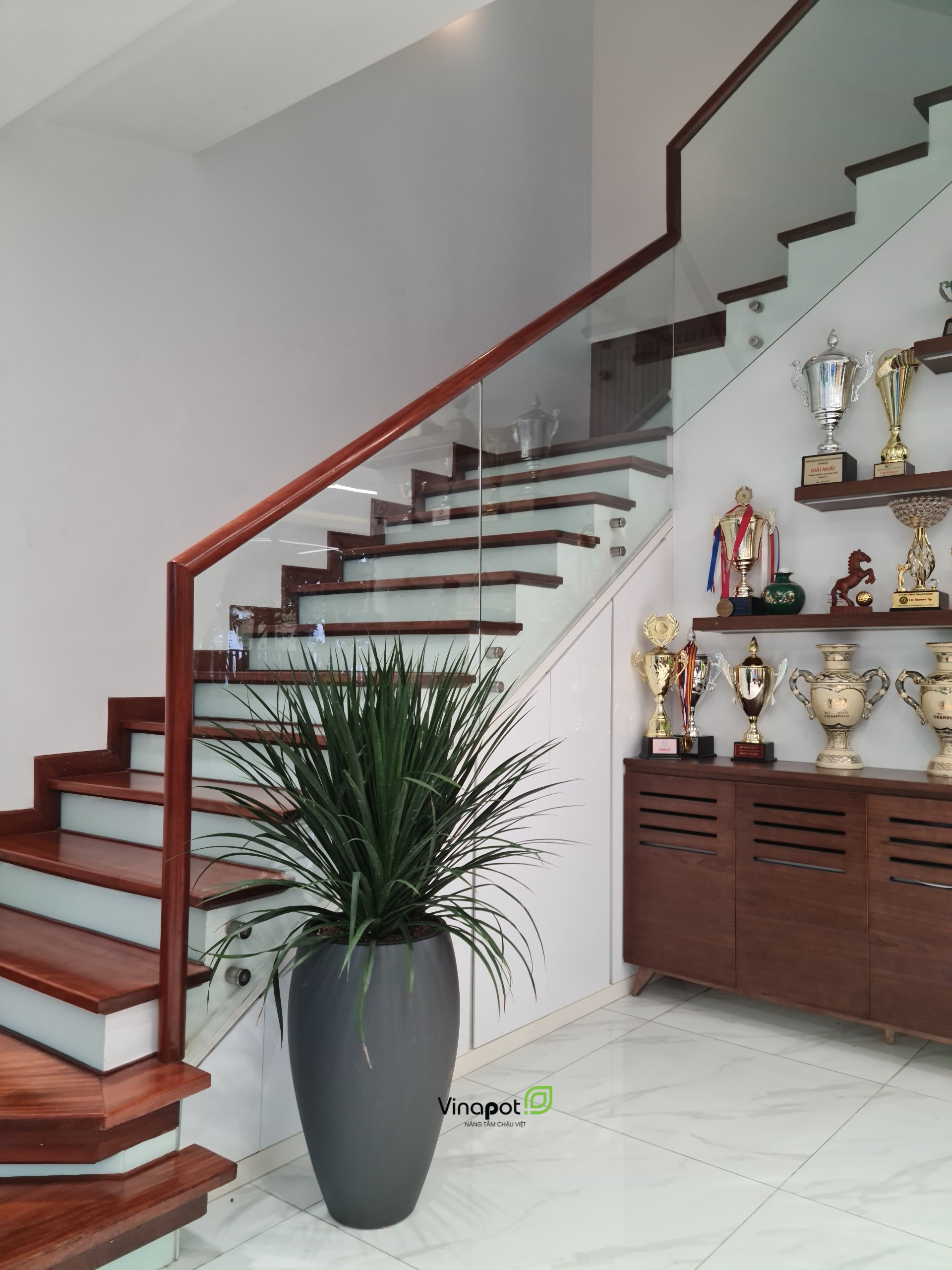 Chậu Composite Cao cấp Premier Lazuli ROS