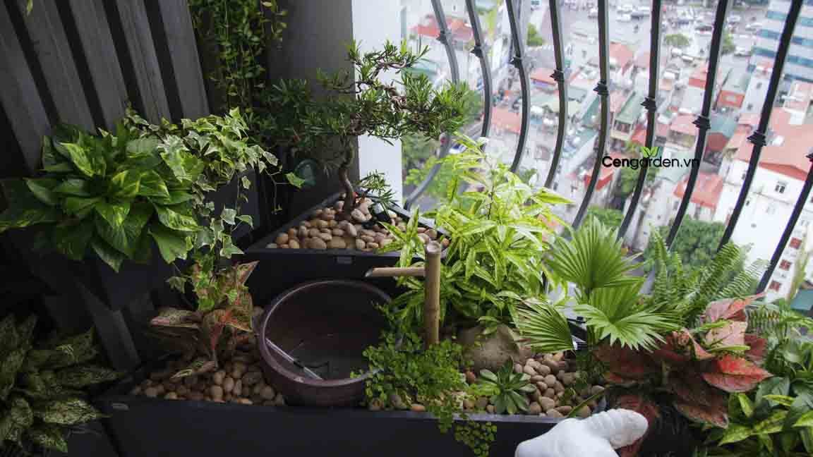 Thiết kế ban công tuyệt đẹp tại Le Capitole 27 Thái Thịnh