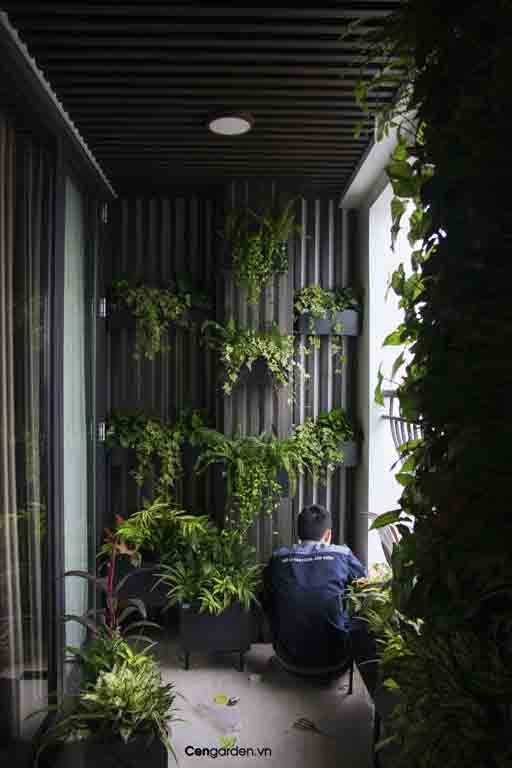 Thiết kế ban công tuyệt đẹp tại Le Capitole 27 Thái Thịnh