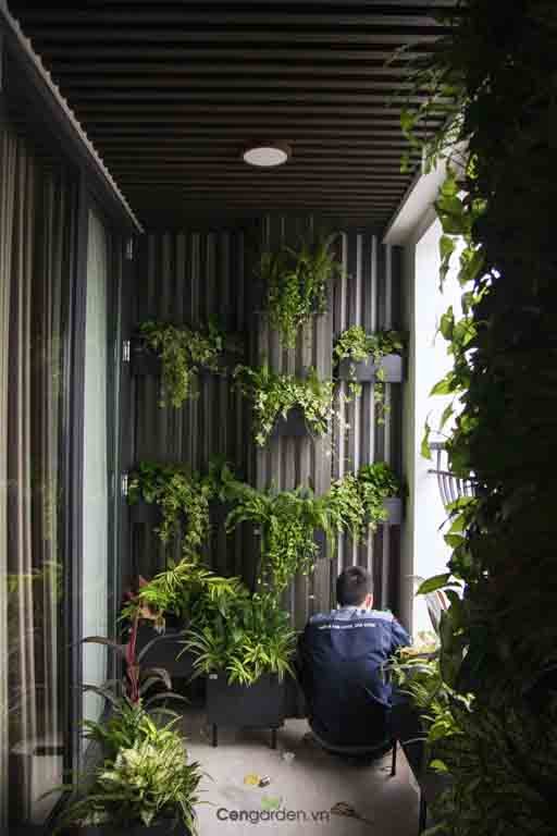 Thiết kế ban công tuyệt đẹp tại Le Capitole 27 Thái Thịnh