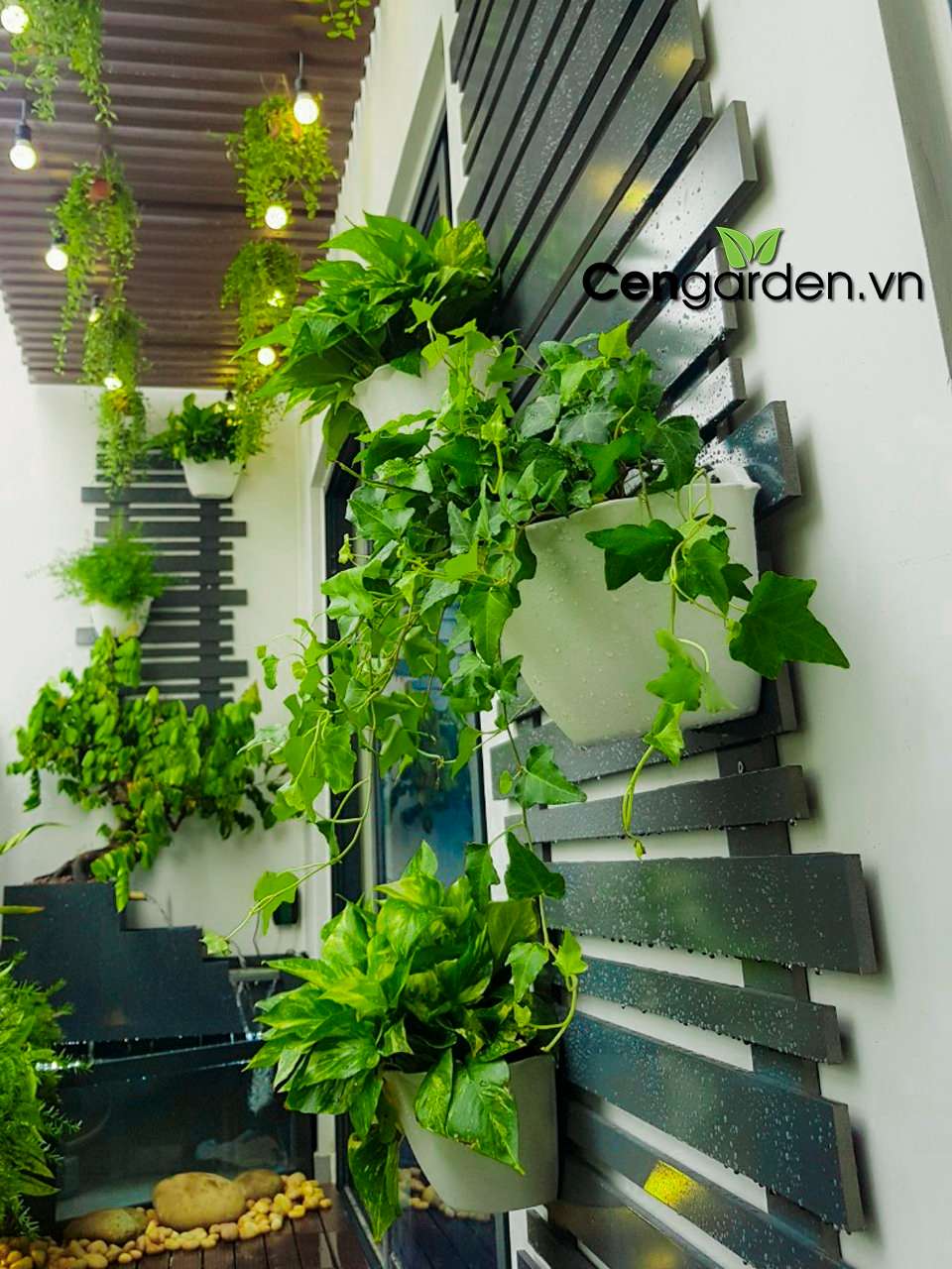 Ban công xanh mát ấn tượng tại chung cư Goldmark City